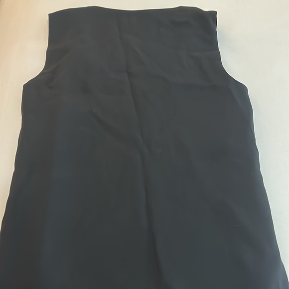 NWOT BCBGMaxazria Black High/Low Tunic Top Size XXS - Picture 13 of 14